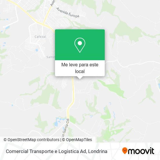 Comercial Transporte e Logistica Ad mapa