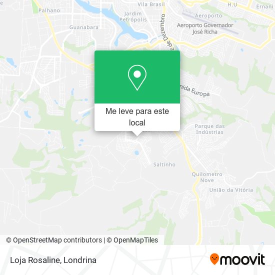 Loja Rosaline mapa