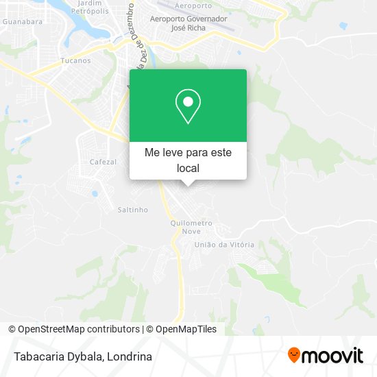 Tabacaria Dybala mapa