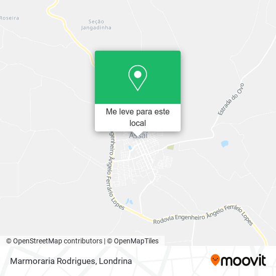 Marmoraria Rodrigues mapa