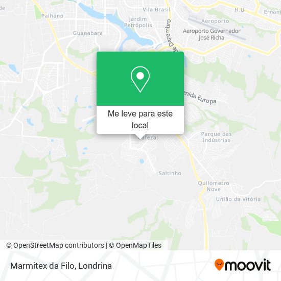 Marmitex da Filo mapa