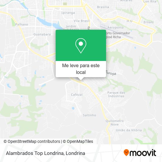 Alambrados Top Londrina mapa