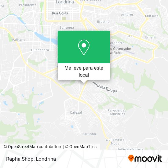 Rapha Shop mapa