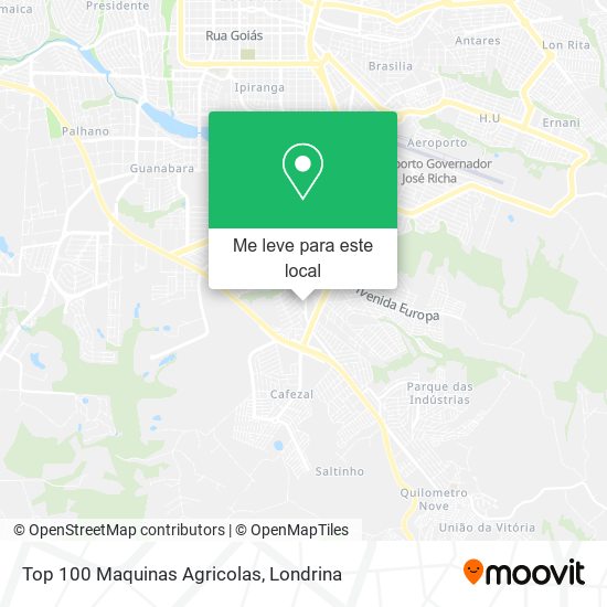 Top 100 Maquinas Agricolas mapa