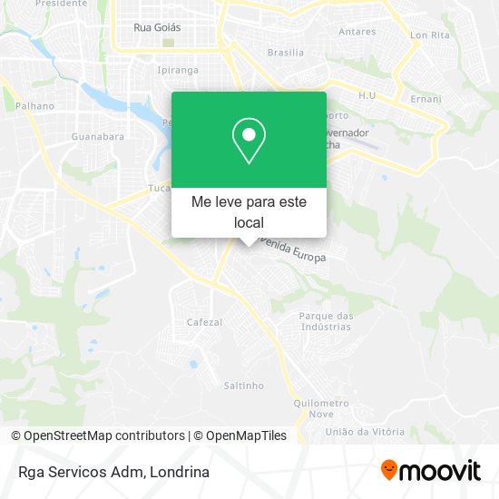 Rga Servicos Adm mapa
