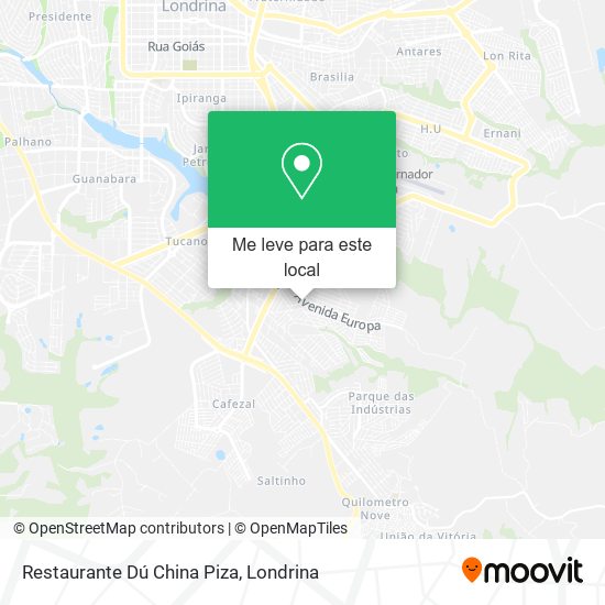 Restaurante Dú China Piza mapa