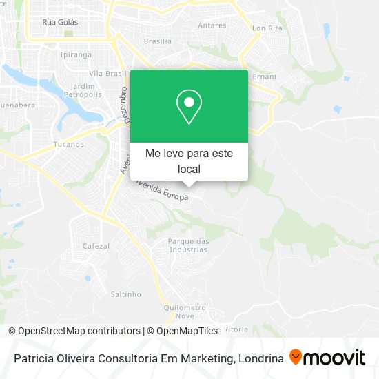 Patricia Oliveira Consultoria Em Marketing mapa