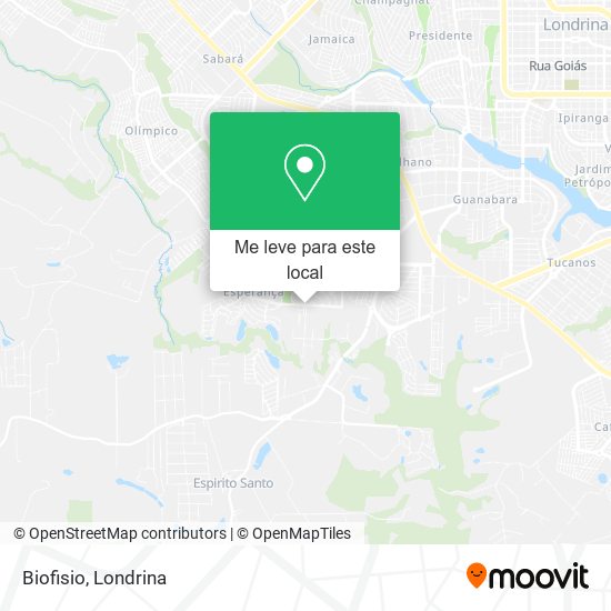 Biofisio mapa