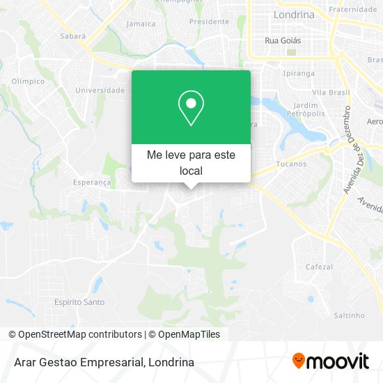 Arar Gestao Empresarial mapa