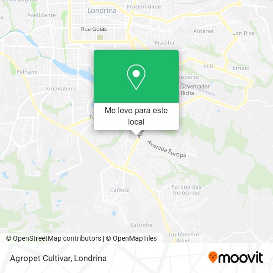 Agropet Cultivar mapa