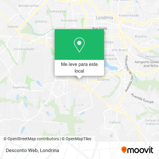 Desconto Web mapa