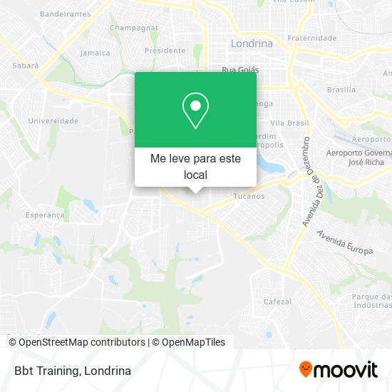 Bbt Training mapa