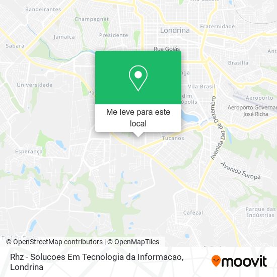 Rhz - Solucoes Em Tecnologia da Informacao mapa