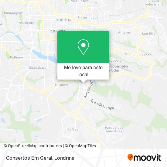 Consertos Em Geral mapa