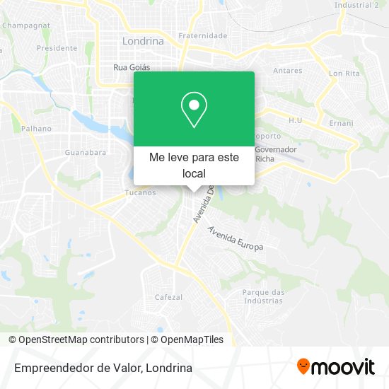 Empreendedor de Valor mapa
