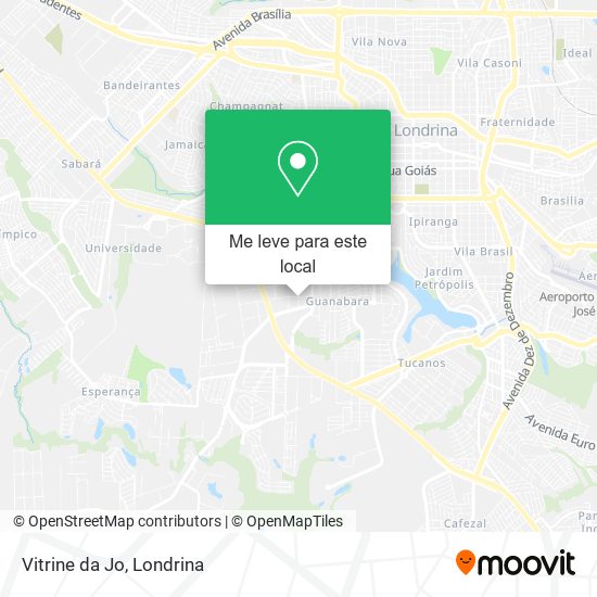 Vitrine da Jo mapa