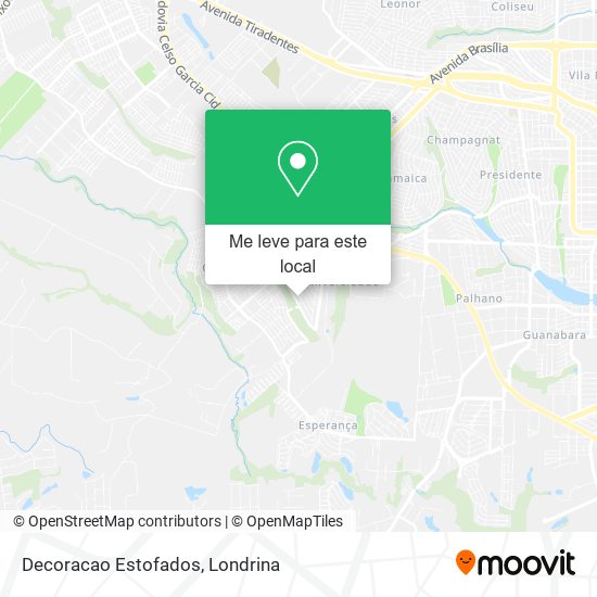 Decoracao Estofados mapa