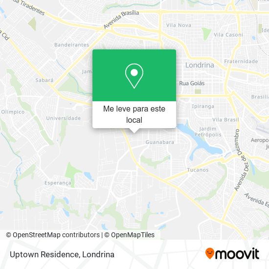 Uptown Residence mapa