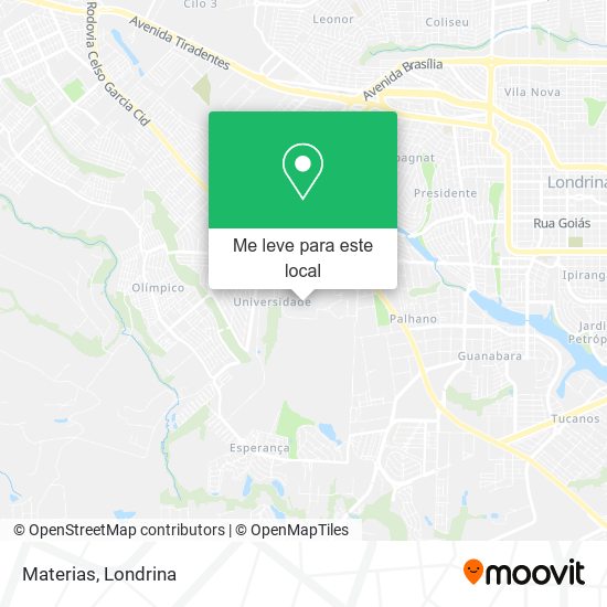 Materias mapa