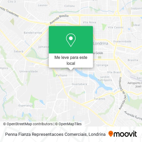 Penna Fianza Representacoes Comerciais mapa