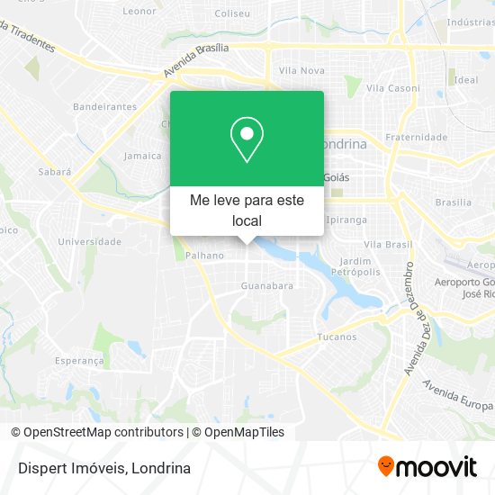 Dispert Imóveis mapa