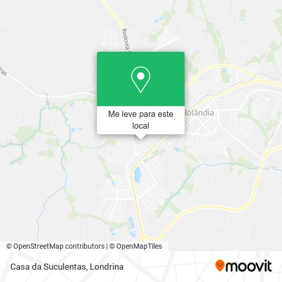 Casa da Suculentas mapa