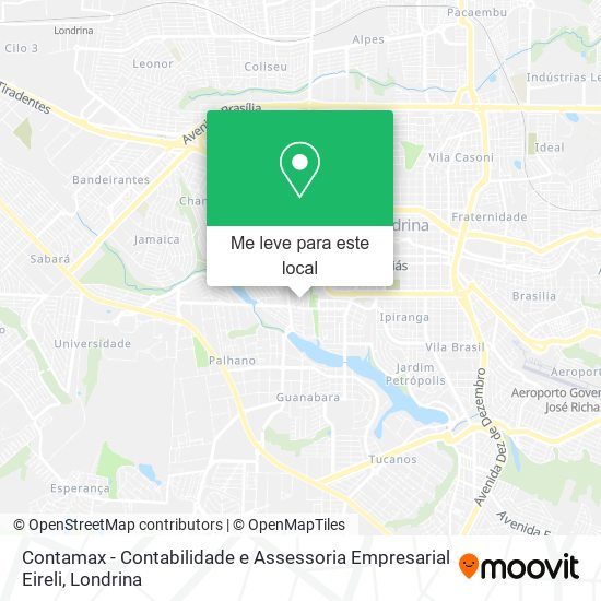 Contamax - Contabilidade e Assessoria Empresarial Eireli mapa