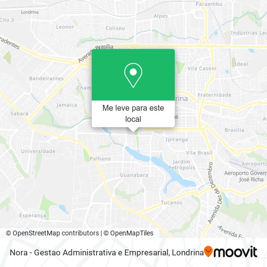 Nora - Gestao Administrativa e Empresarial mapa