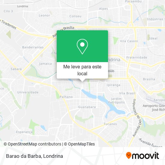 Barao da Barba mapa