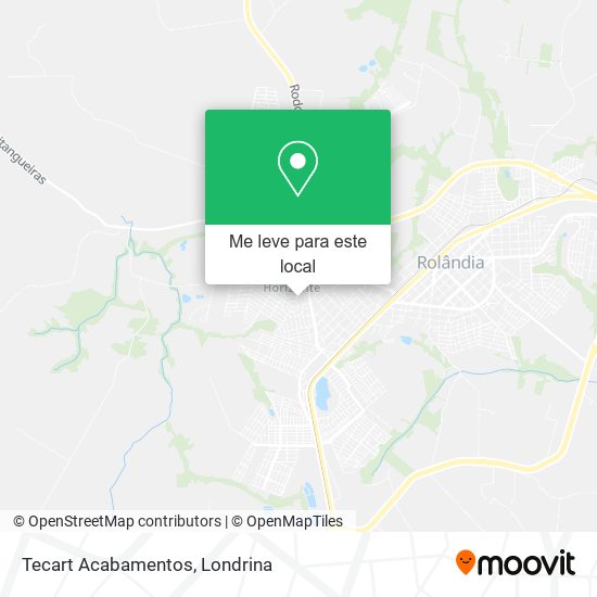 Tecart Acabamentos mapa