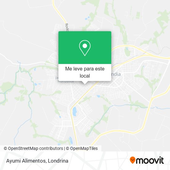 Ayumi Alimentos mapa