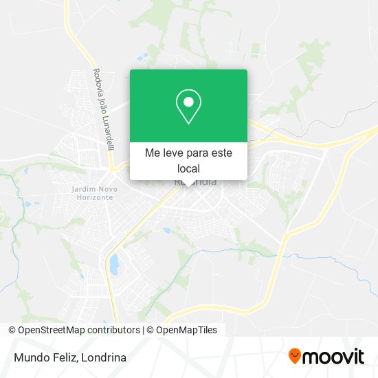 Mundo Feliz mapa