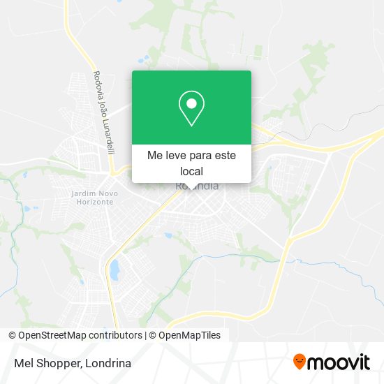 Mel Shopper mapa