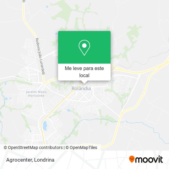 Agrocenter mapa