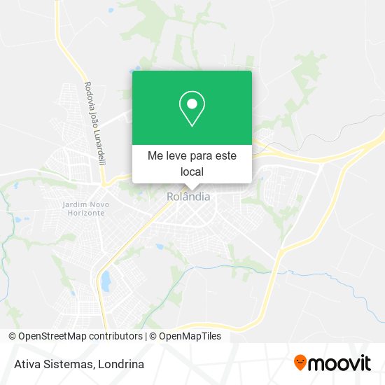 Ativa Sistemas mapa