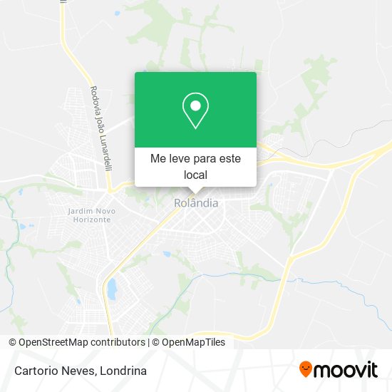 Cartorio Neves mapa