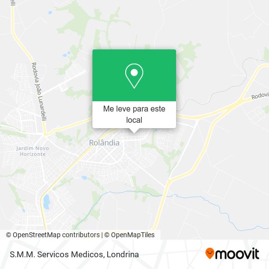 S.M.M. Servicos Medicos mapa