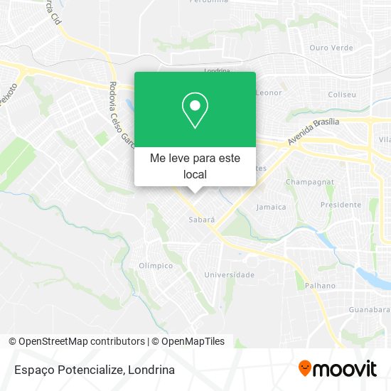 Espaço Potencialize mapa