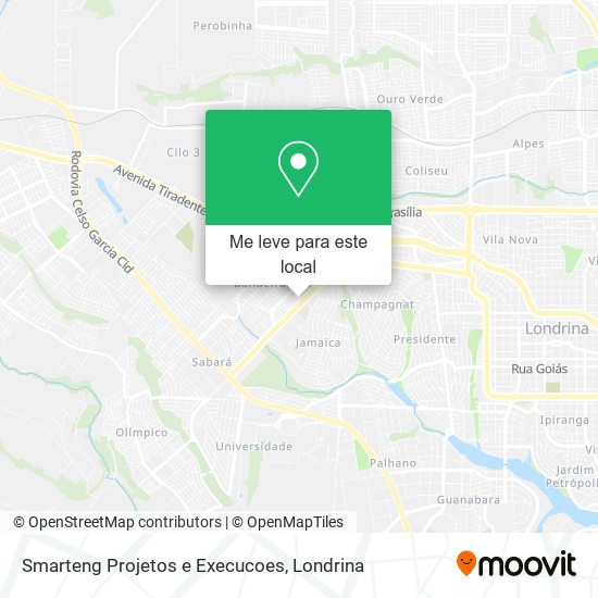 Smarteng Projetos e Execucoes mapa