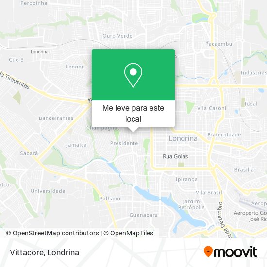 Vittacore mapa