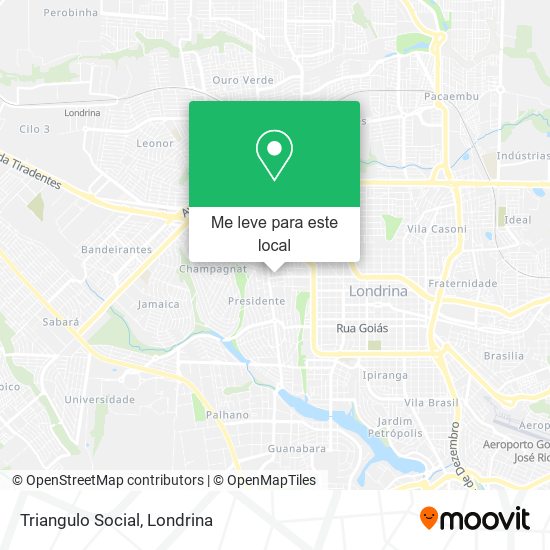 Triangulo Social mapa