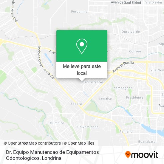 Dr. Equipo Manutencao de Equipamentos Odontologicos mapa