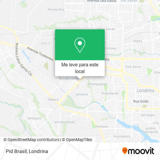 Pid Brasil mapa