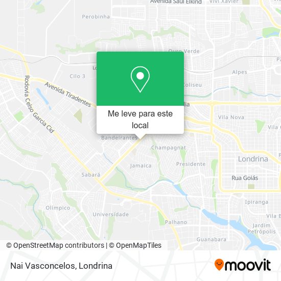Nai Vasconcelos mapa