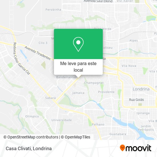 Casa Clivati mapa