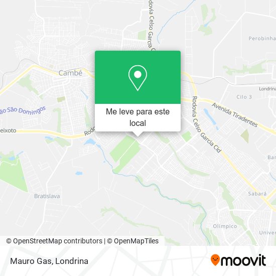 Mauro Gas mapa