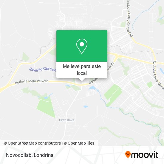 Novocollab mapa