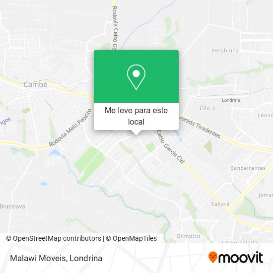 Malawi Moveis mapa