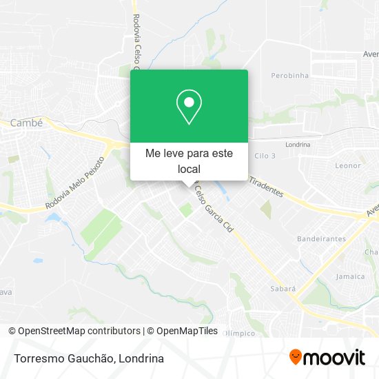 Torresmo Gauchão mapa