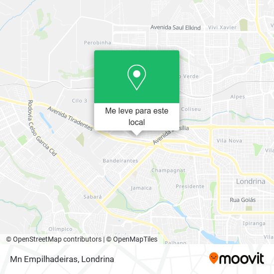 Mn Empilhadeiras mapa